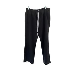 Figs Technical Collection Men's Pisco Black Medical Scrub Pants Size‎ Large